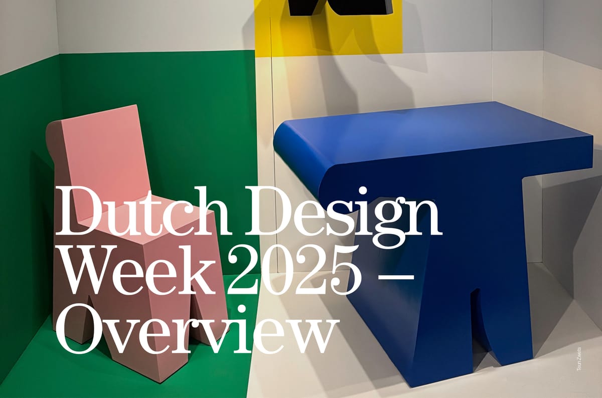 Dutch Design Week 2025 | Overview