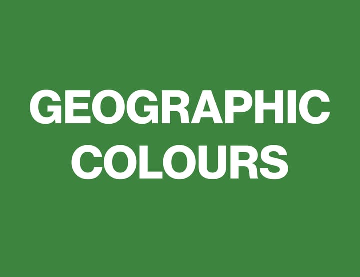 Geographic Colours