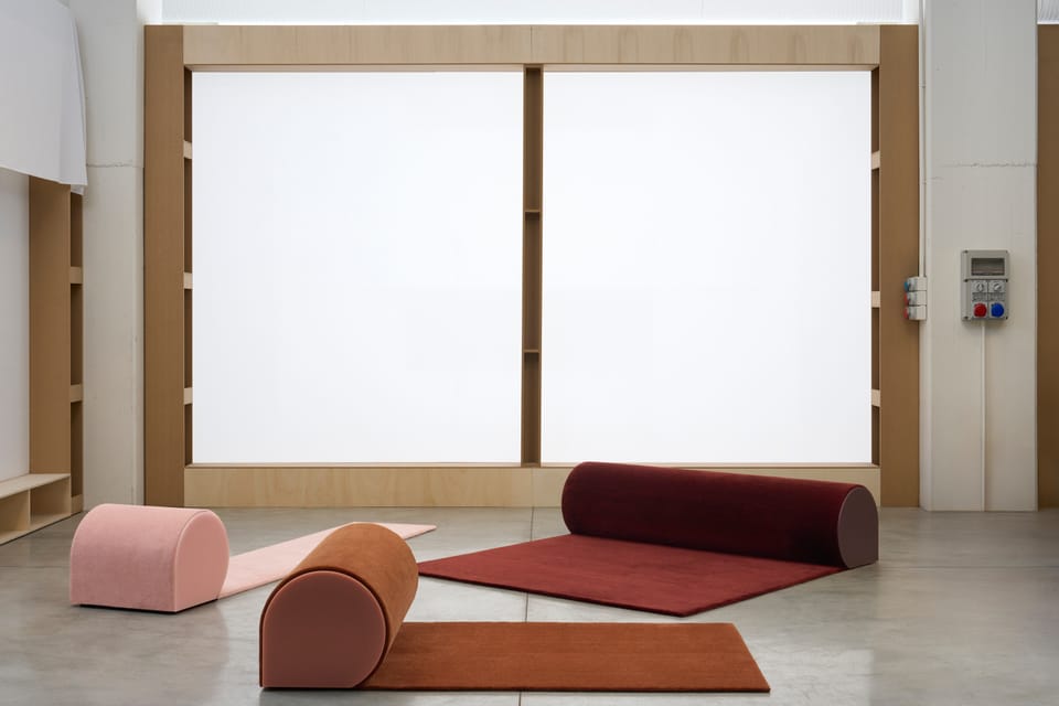 cc-tapis x Studio Sabine Marcelis installation